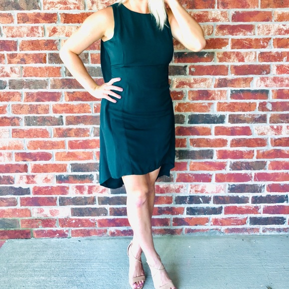 Narciso Rodriguez Classy Forest Green Dress - Picture 4 of 11